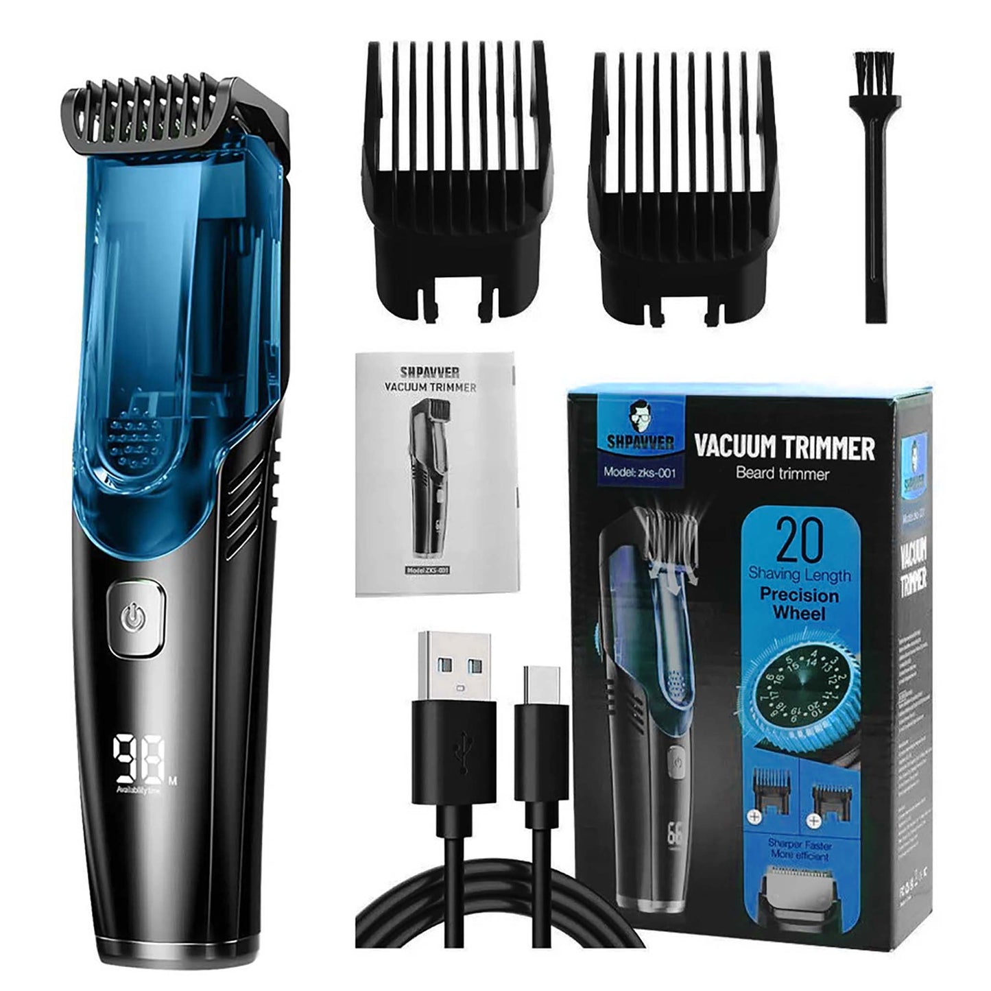 SakerPlus Men’s Beard & Body Trimmer