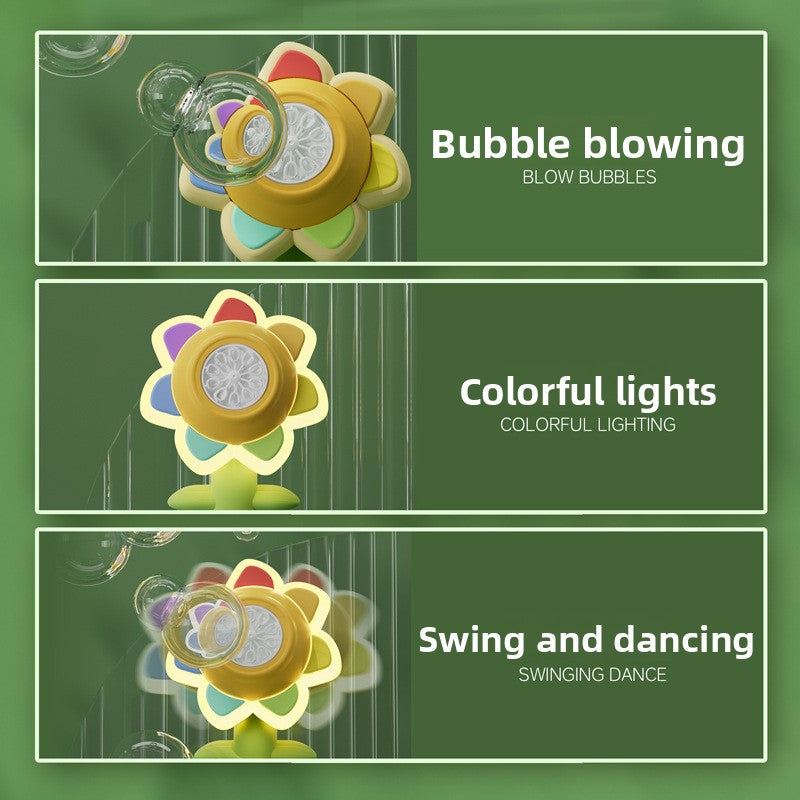 Remote Sunflower Bubble Machine – Automatic Fun for Cars & Parties